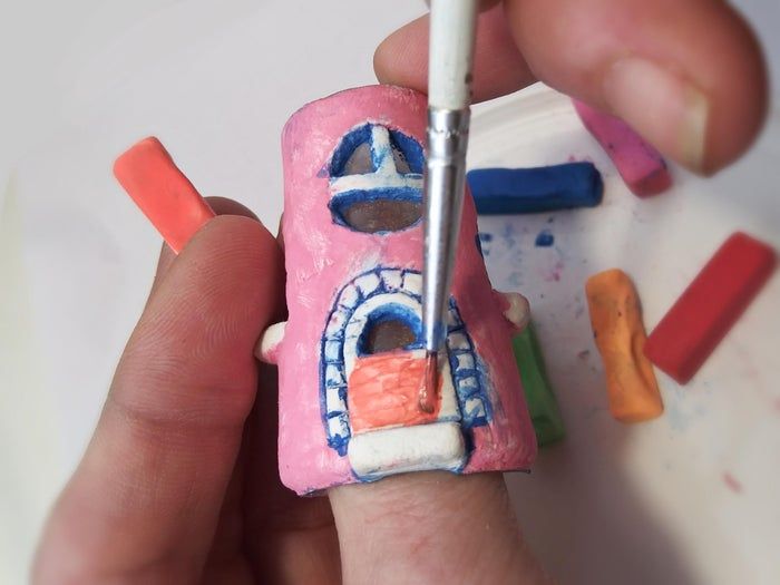 低成本微缩精灵小屋制作教程-回收材料DIY-第17张图片-趣作屋