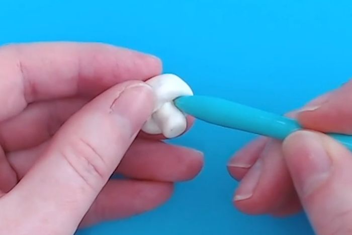 空气干燥粘土制作迷你精灵花园教程-第9张图片-趣作屋