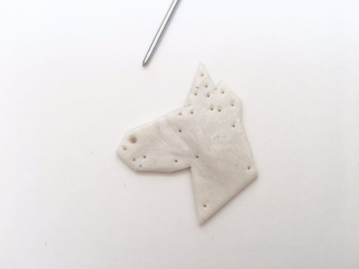 低成本软陶多边形项链DIY教程-第5张图片-趣作屋