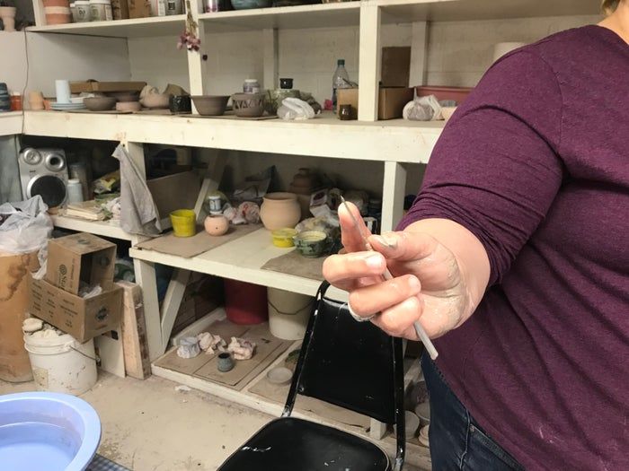 电动陶轮制作小型陶碗全流程教程-第18张图片-趣作屋