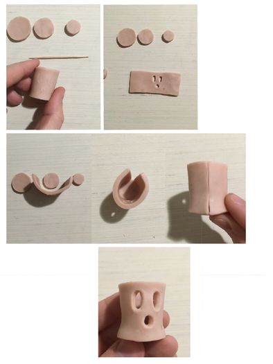 《集合啦！动物森友会》Gyroid陶罐手工制作教程-第7张图片-趣作屋