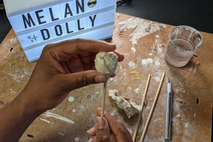 自制印尼传统木偶教程：创意纸黏土DIY全攻略-第9张图片-趣作屋