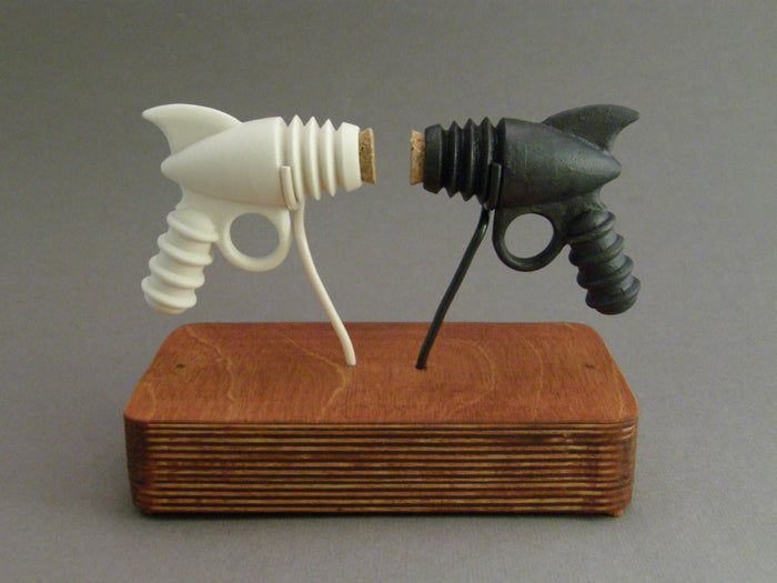 自制蜡模射线枪教程：石膏模具与高温烧制全流程-第29张图片-趣作屋