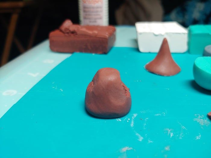 DIY微缩花园地精教程——聚合物黏土制作全步骤-第7张图片-趣作屋