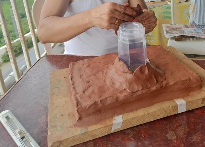 环保黏土自制象头神雕塑教程-第3张图片-趣作屋