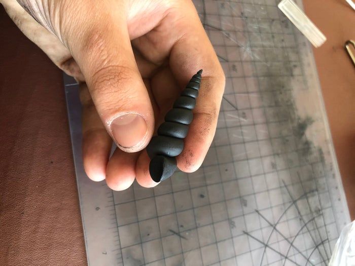 手工制作美人鱼皇冠教程：软陶造型技巧与步骤-第14张图片-趣作屋