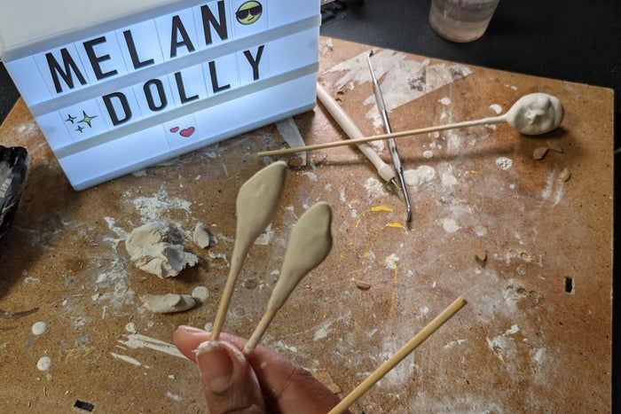 自制印尼传统木偶教程：创意纸黏土DIY全攻略-第14张图片-趣作屋