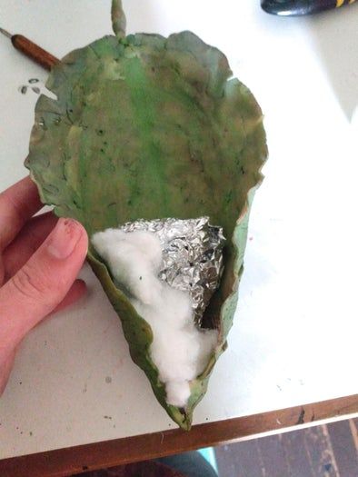 创意缝叶莺鸟巢手工制作教程-第26张图片-趣作屋