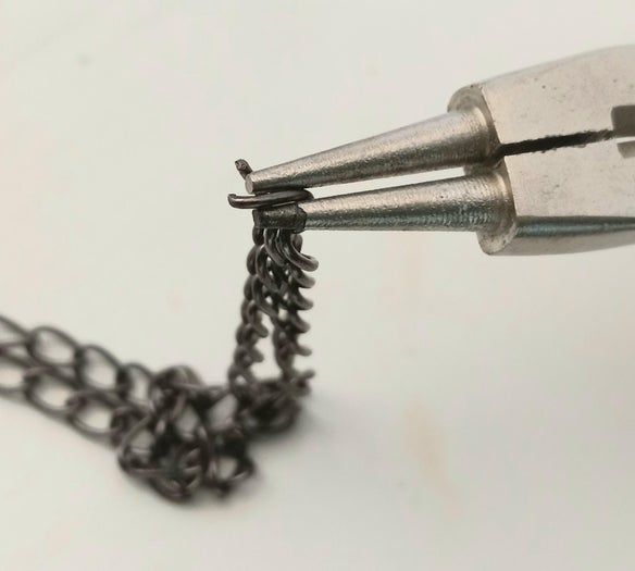 靛蓝雀鸟巢项链手工制作教程-第23张图片-趣作屋