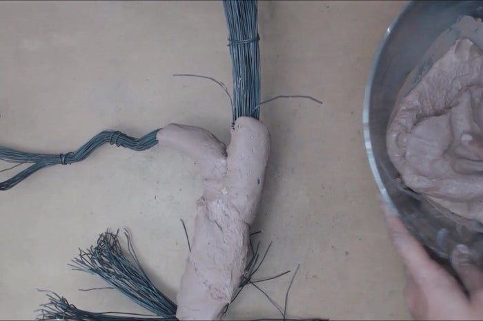 自制树枝装饰品教程-家庭DIY铁丝造型摆件制作-第6张图片-趣作屋