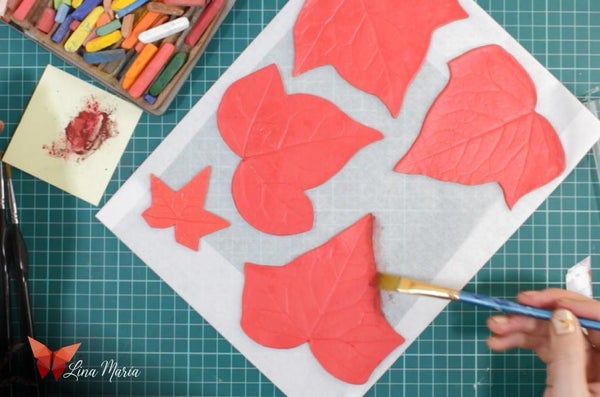 红叶软陶杯垫制作教程-详细步骤与材料清单-第11张图片-趣作屋 红叶软陶杯垫制作教程-详细步骤与材料清单-第11张图片-趣作屋