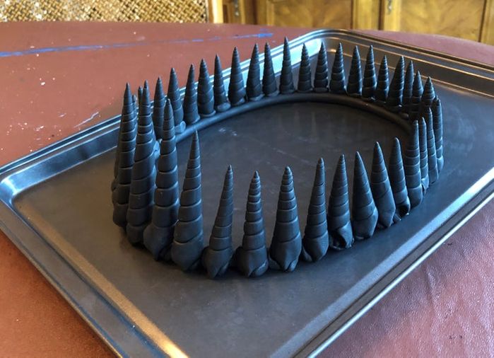 手工制作美人鱼皇冠教程：软陶造型技巧与步骤-第26张图片-趣作屋