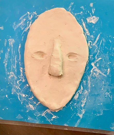 风干黏土笑脸雕塑制作教程-第10张图片-趣作屋