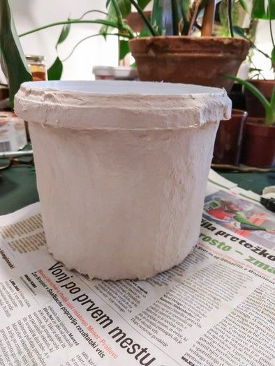 波西米亚风悬挂花盆改造教程-旧塑料花盆变身艺术品-第3张图片-趣作屋