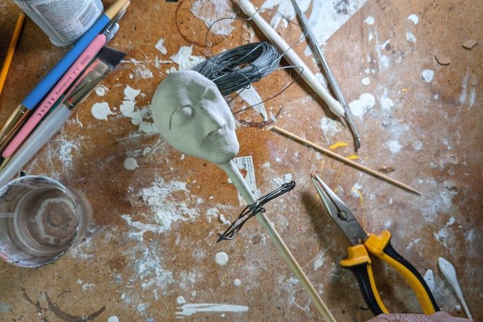 自制印尼传统木偶教程：创意纸黏土DIY全攻略-第18张图片-趣作屋