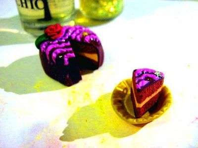 软陶蛋糕挂件制作教程：创意手工DIY指南-第18张图片-趣作屋