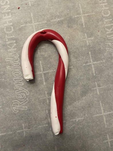 DIY圣诞拐杖糖装饰品教程-第7张图片-趣作屋