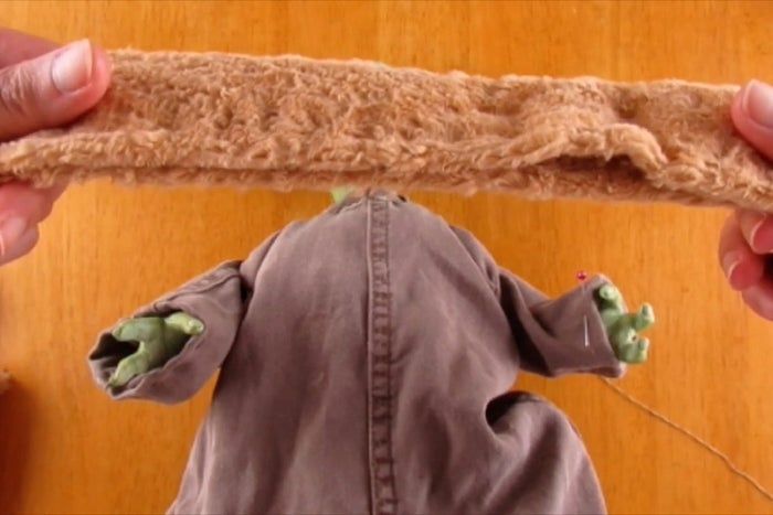 手工制作尤达宝宝玩偶全攻略-第23张图片-趣作屋