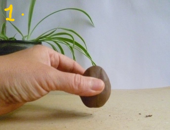 空气干燥粘土制作森林小动物教程-自然素材手工指南-第2张图片-趣作屋