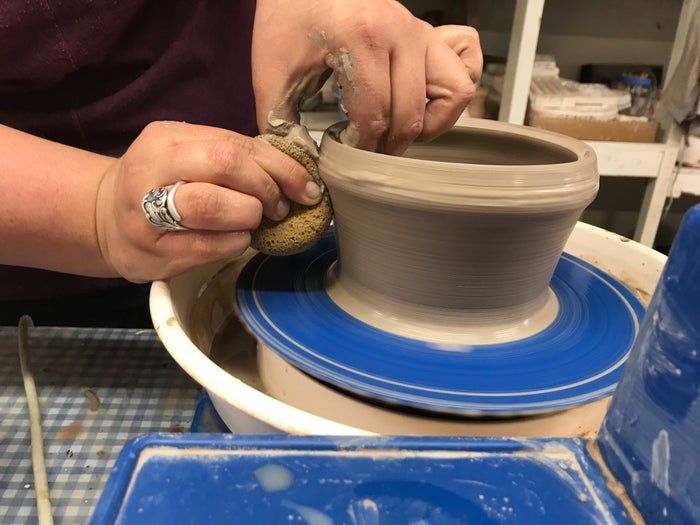 电动陶轮制作小型陶碗全流程教程-第25张图片-趣作屋