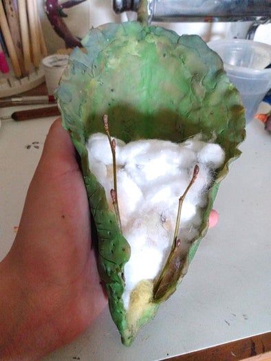 创意缝叶莺鸟巢手工制作教程-第28张图片-趣作屋