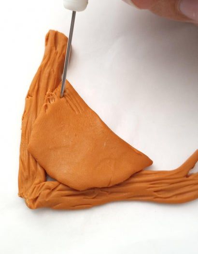 靛蓝雀鸟巢项链手工制作教程-第10张图片-趣作屋