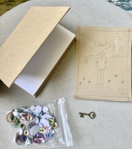 低成本手工粘土笔记本封面制作教程-第4张图片-趣作屋