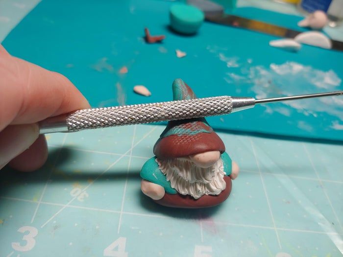 DIY微缩花园地精教程——聚合物黏土制作全步骤-第19张图片-趣作屋