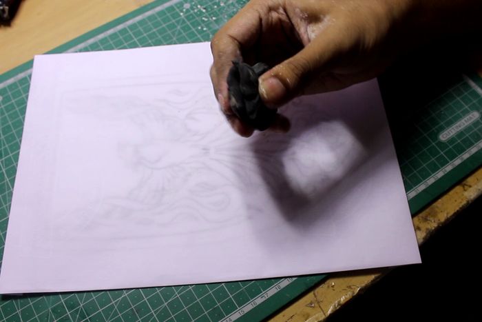 立体凤凰墙雕手工制作教程-低成本家庭DIY装饰品-第16张图片-趣作屋