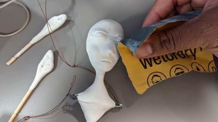 自制印尼传统木偶教程：创意纸黏土DIY全攻略-第22张图片-趣作屋