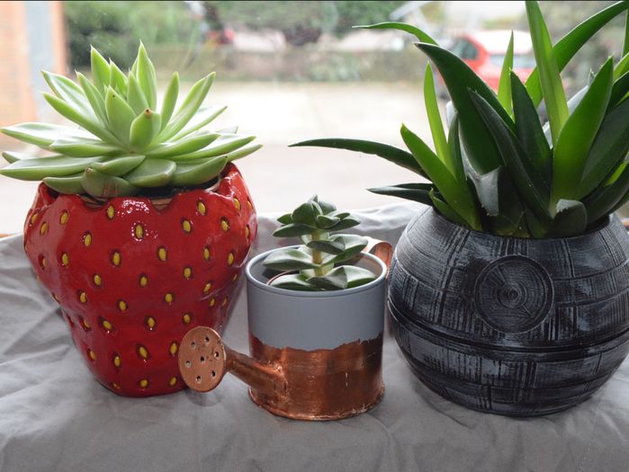 草莓造型花盆手工制作教程:风干黏土DIY创意容器-第37张图片-趣作屋 草莓造型花盆手工制作教程:风干黏土DIY创意容器-第37张图片-趣作屋