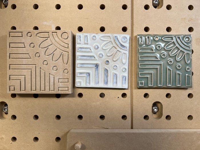 粘土压砖模具制作与批量生产瓷砖教程-第22张图片-趣作屋