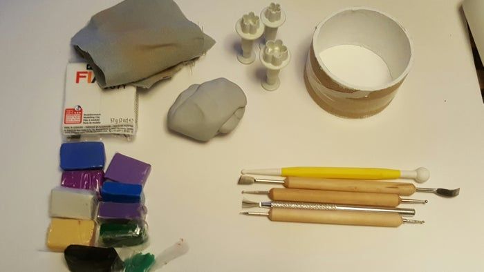 空纸筒手工腕带制作教程-聚合物粘土花朵装饰-第2张图片-趣作屋 空纸筒手工腕带制作教程-聚合物粘土花朵装饰-第2张图片-趣作屋