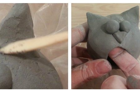 陶瓷动物圣诞挂饰DIY教程：从捏塑到烧制完整指南-第12张图片-趣作屋