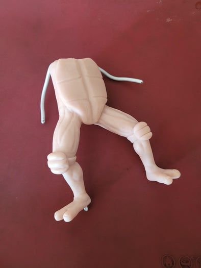 自制多纳泰罗忍者神龟雕塑教程-第9张图片-趣作屋