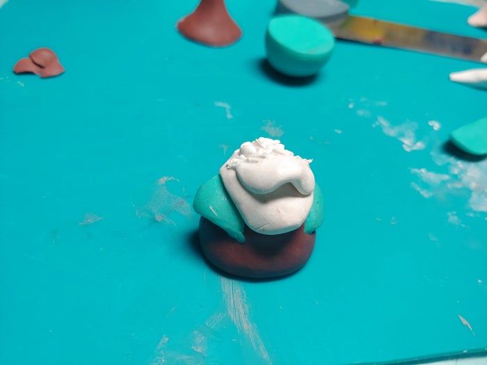 DIY微缩花园地精教程——聚合物黏土制作全步骤-第12张图片-趣作屋