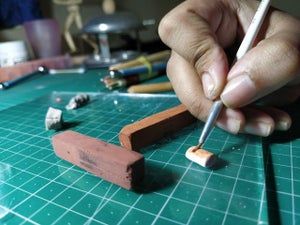 自制黏土微缩拉面碗教程-低成本DIY步骤详解-第9张图片-趣作屋