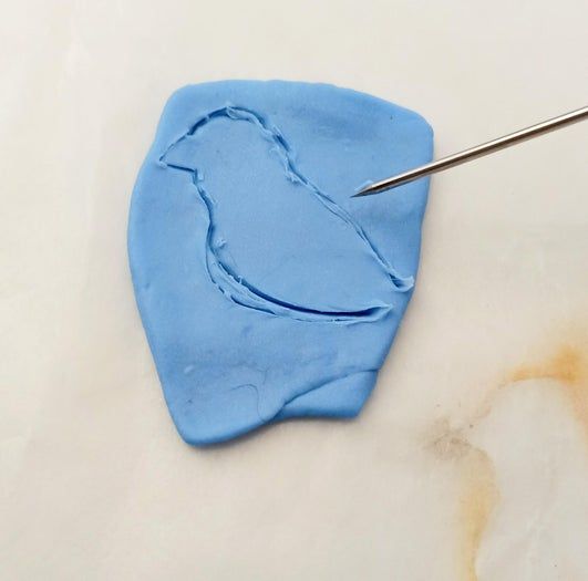 靛蓝雀鸟巢项链手工制作教程-第18张图片-趣作屋