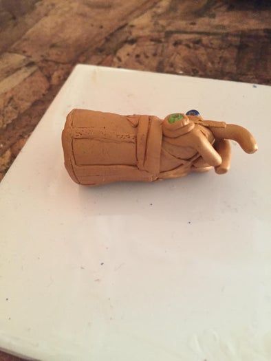 自制迷你无限手套教程-聚合物粘土DIY-第18张图片-趣作屋