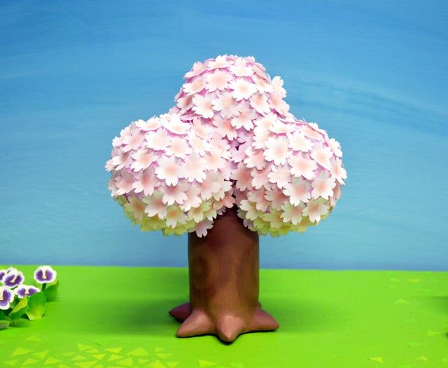自制永不凋谢的樱花树手工教程-第27张图片-趣作屋 自制永不凋谢的樱花树手工教程-第27张图片-趣作屋