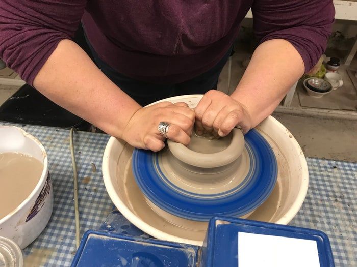 电动陶轮制作小型陶碗全流程教程-第20张图片-趣作屋