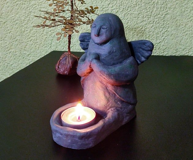 塞尔达传说海利亚女神像烛台手工制作教程-第1张图片-趣作屋