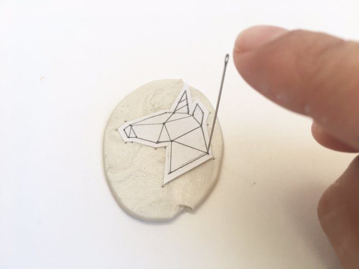 低成本软陶多边形项链DIY教程-第3张图片-趣作屋