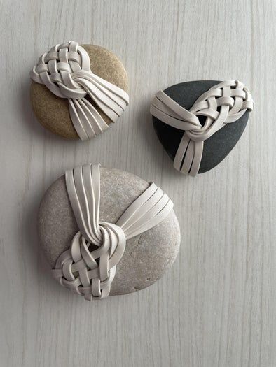 日式篮石装饰手作教程：聚合物粘土制作方法与创意设计-第2张图片-趣作屋