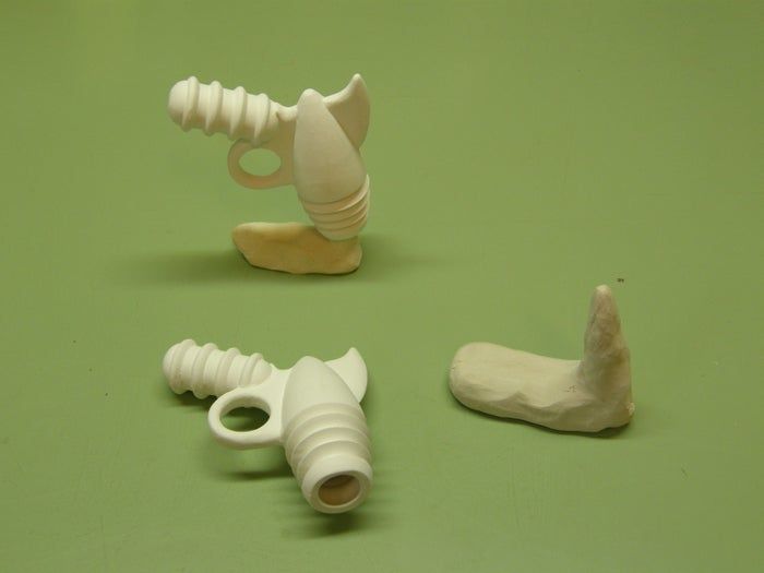 自制蜡模射线枪教程：石膏模具与高温烧制全流程-第23张图片-趣作屋