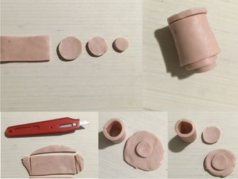 《集合啦！动物森友会》Gyroid陶罐手工制作教程-第6张图片-趣作屋