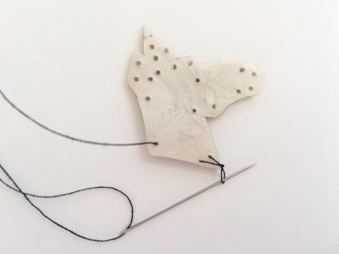 低成本软陶多边形项链DIY教程-第8张图片-趣作屋