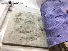 混凝土宠物纪念牌DIY教程-永恒纪念品制作指南-第20张图片-趣作屋