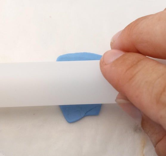 靛蓝雀鸟巢项链手工制作教程-第17张图片-趣作屋