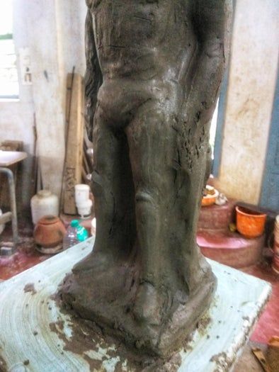 希腊战士陶土雕塑制作全流程指南-第26张图片-趣作屋